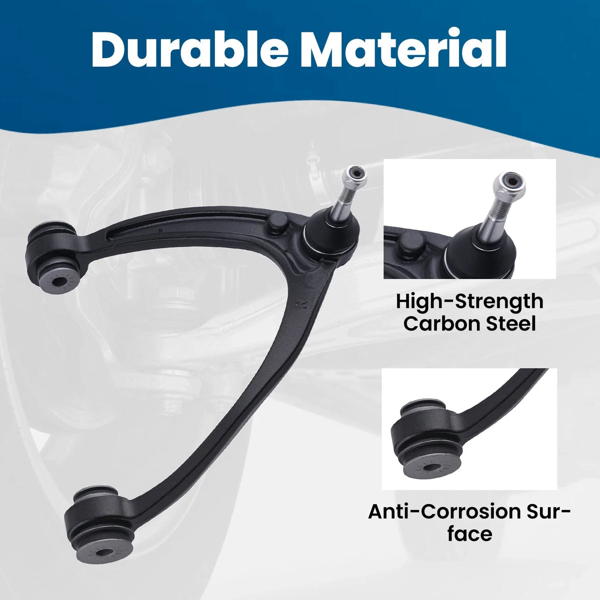 Front Upper Control Arms Sway Bar for Silverado 1500 Escalade Tahoe (2007–2014)
