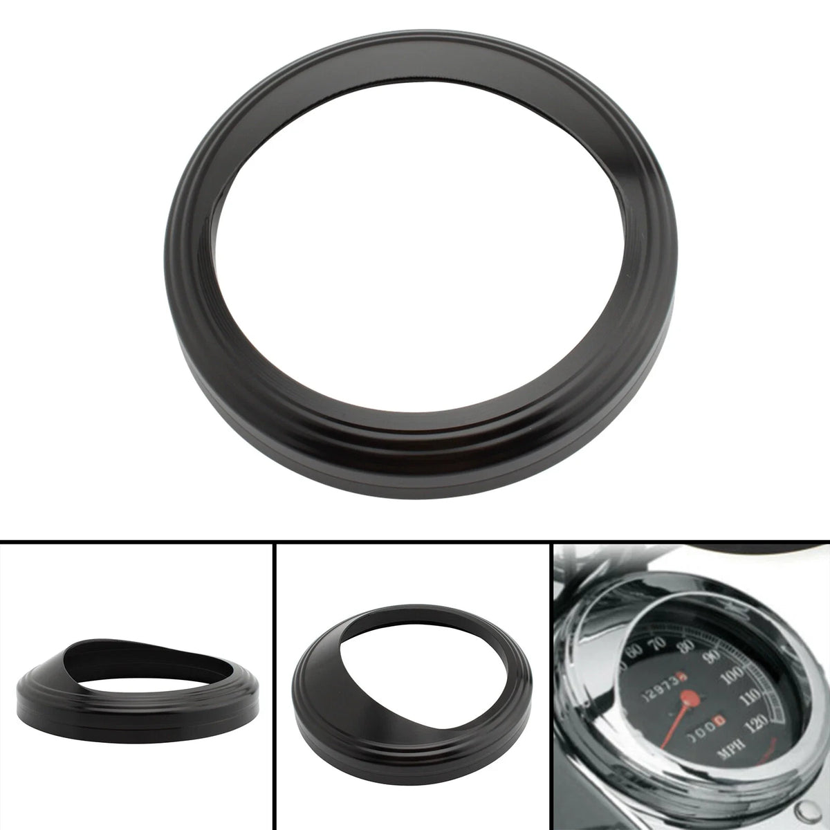 Tachometer Case Cover for Softail Glide Fat Boy Harley Davidson