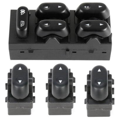 1x Power Window Switch with 3x Passenger Switches for 2004-2008 Ford F-150