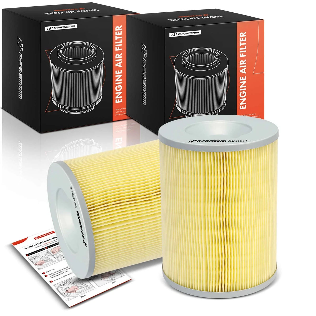 2X Engine Air Filter for Nissan Sentra (1983–1987)