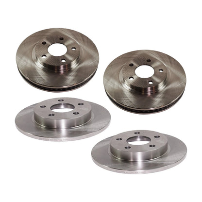 Front and Rear Disc Brake Rotors for Buick LeSabre (2000–2004) 16 in.