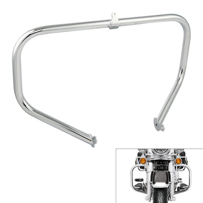 Highway Crash Bar Engine Guard in Chrome for Harley Touring 2009-2024