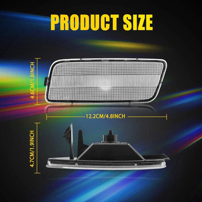 Side Marker Lights - Clear/Smoked Lens for VW GTI MK6 2010-2014
