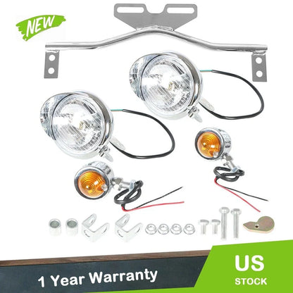 Fog Light Bar with Bracket Included for Honda Motorcycle