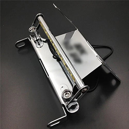 LED Fender Eliminator for Kawasaki Ninja ZX10R (2004–2006) Chrome
