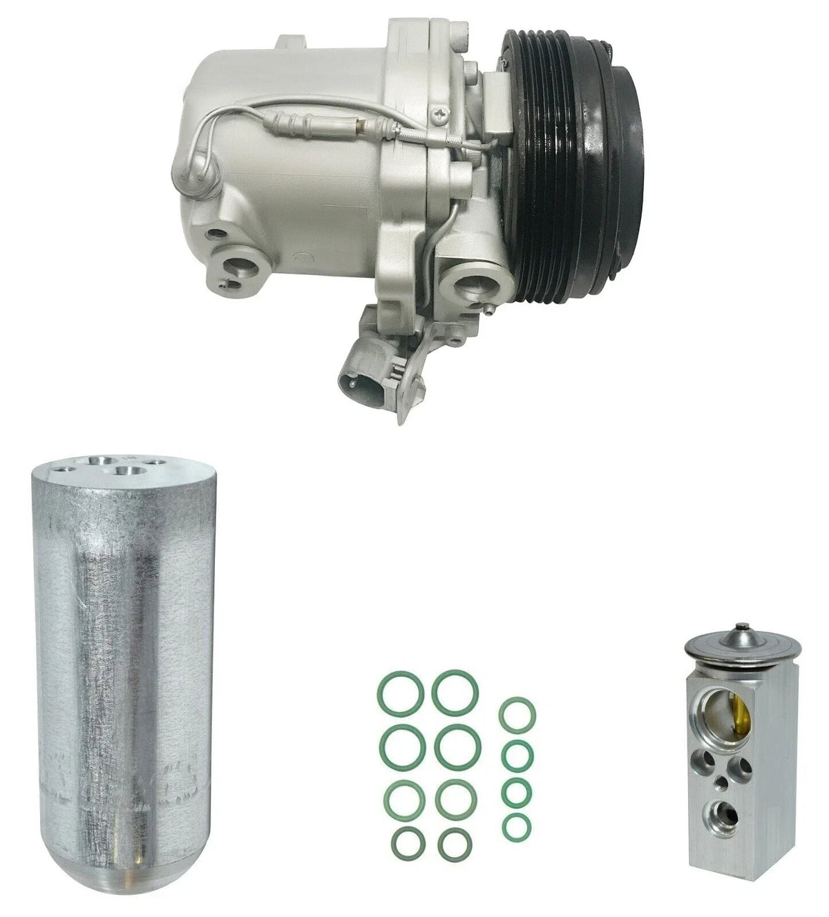 AC Compressor Kit Replacement Style Valve for BMW 323i 2.5L (1999–2000)