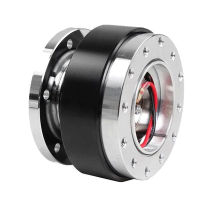 Quick Release Hub Adapter Kit for Steering Wheel - Universal Cars (Black)