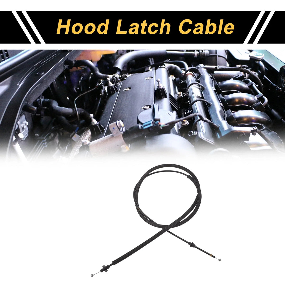 Hood Release Cable No.7P6823535 for Volkswagen Touareg (2010–2018)