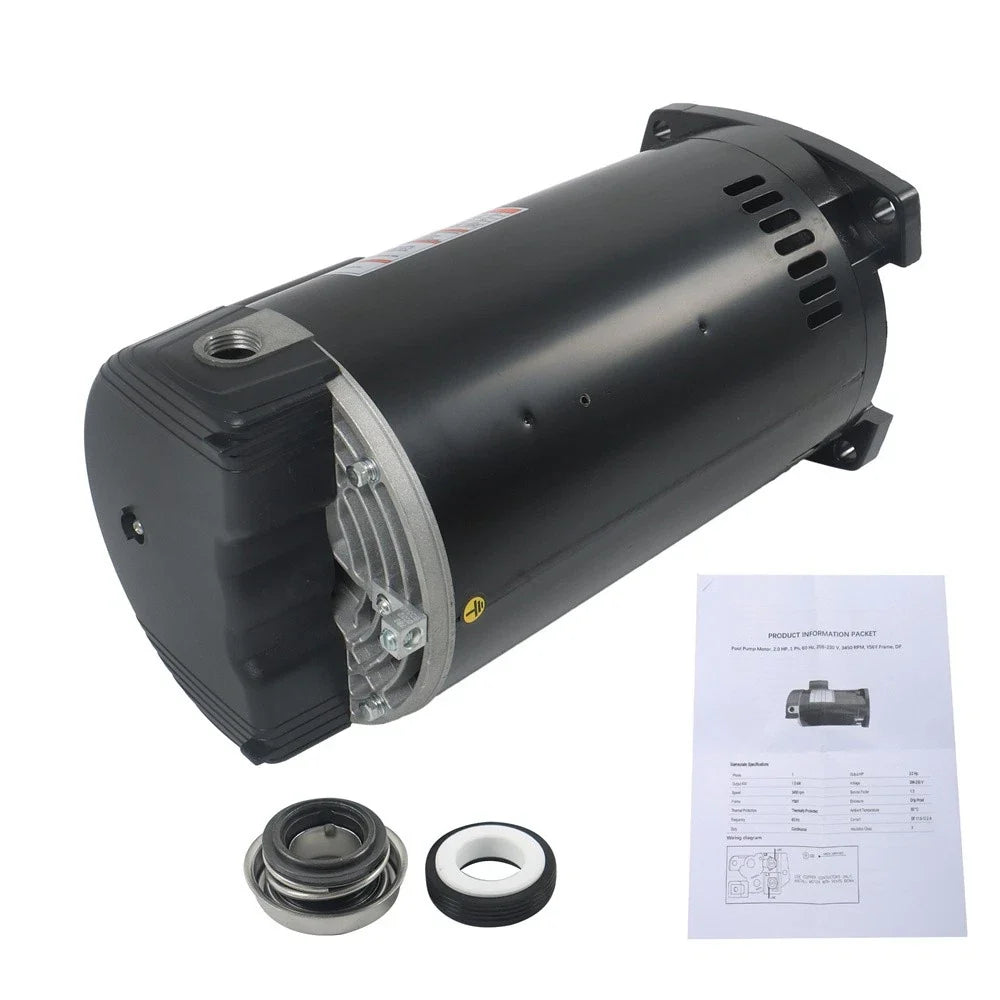 Pool Pump Motor 2HP Y56Y Frame B843 B2843 - Single Speed