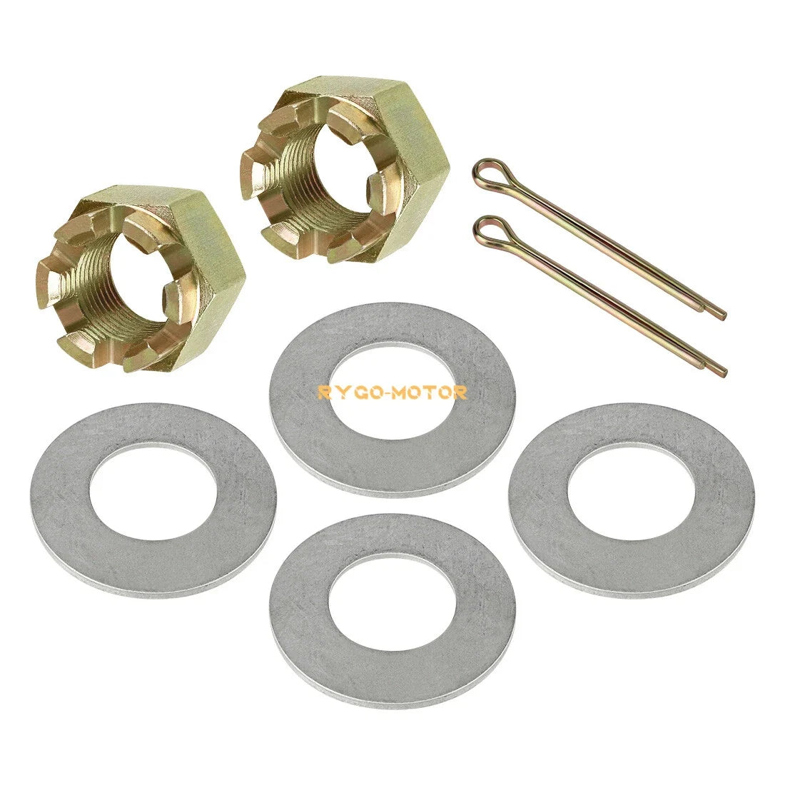 Rear Axle Castle Nut w/ Pin for Polaris Trail Blazer 250/330 1990-2013