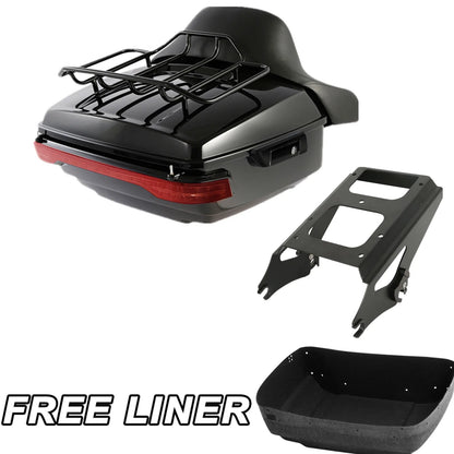 Trunk Pad Tail Light Mount Rack for Road Glide Harley 2009-2013