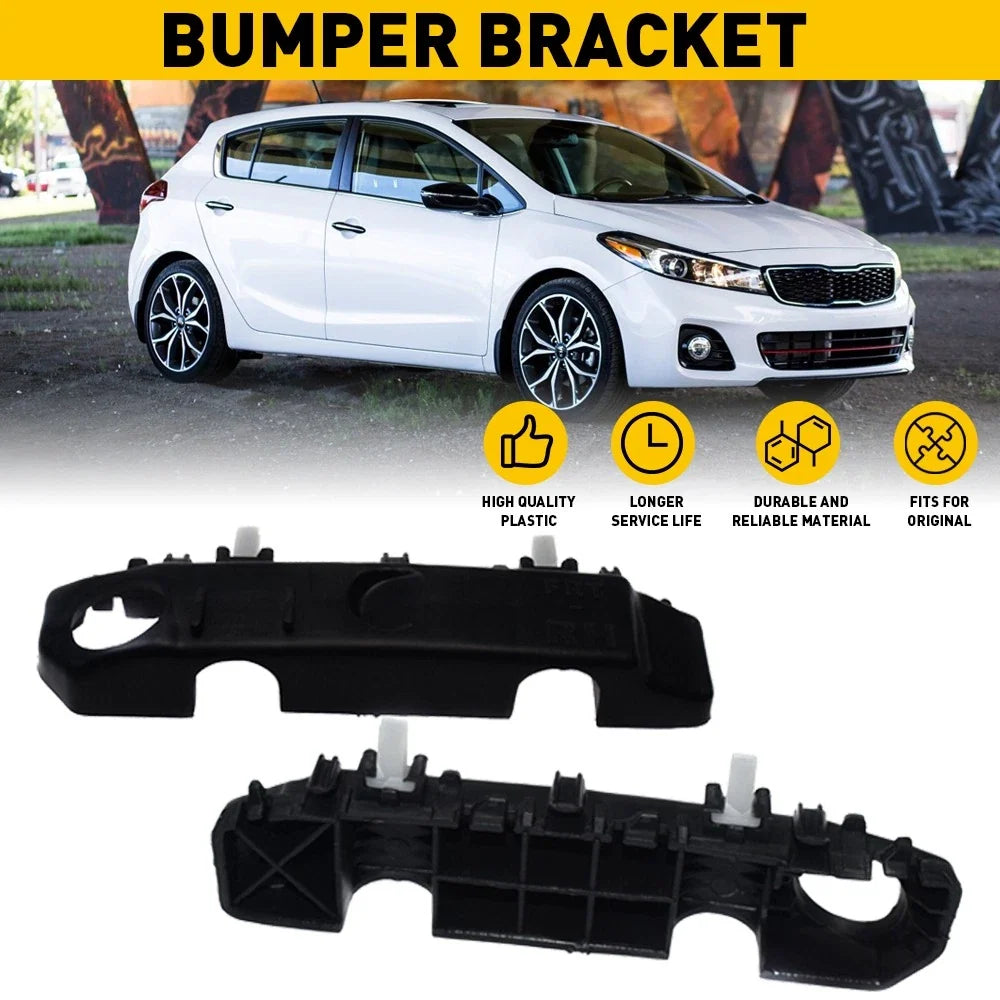 2X Front Bumper Bracket Mount Support for Kia Forte Forte5 Koup (2014–2018)