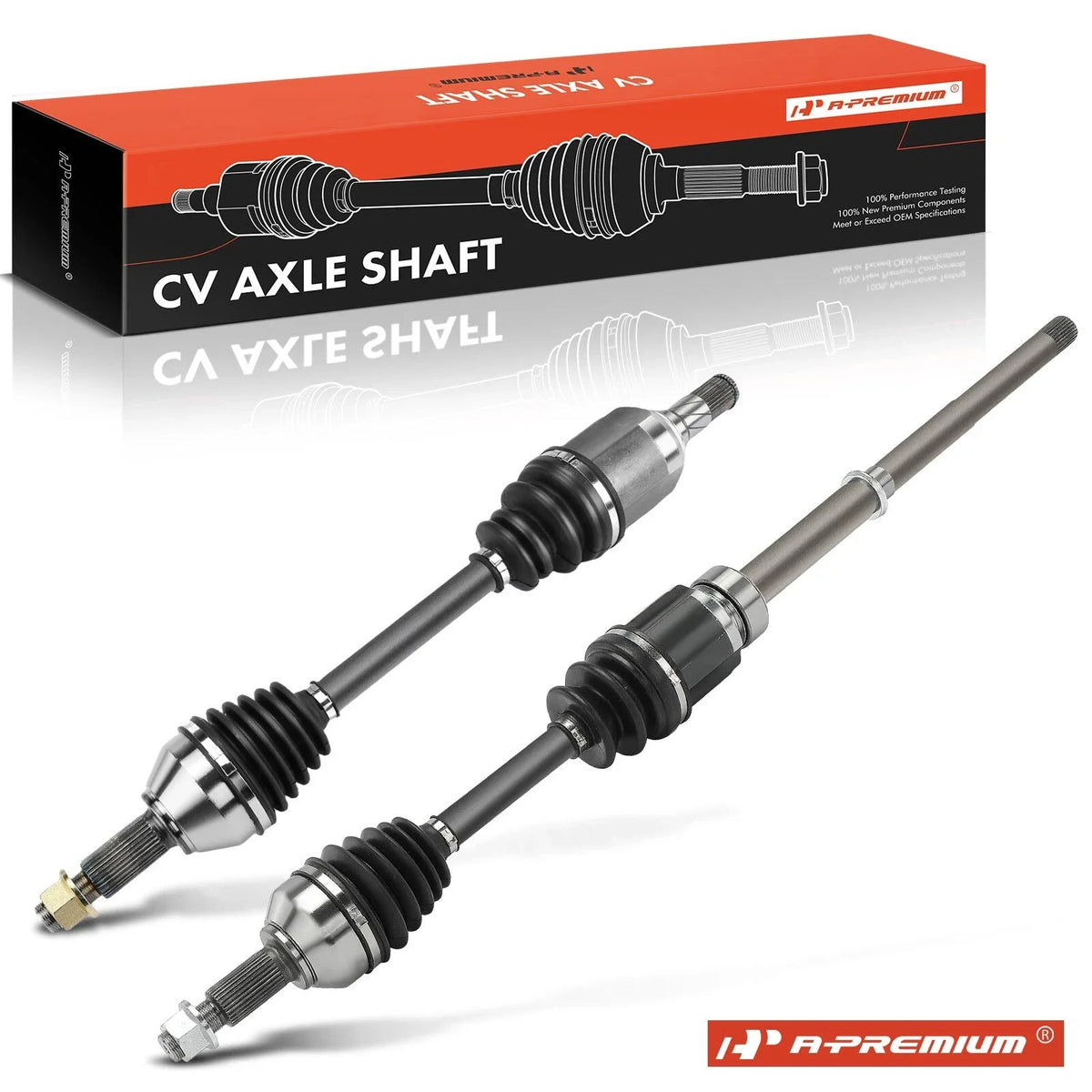 Front CV Axle Assembly Pair for Nissan Murano (2016)