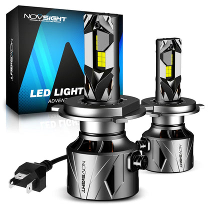 LED Headlight Bulbs 9003 H4 - 2X 60000LM Super Bright