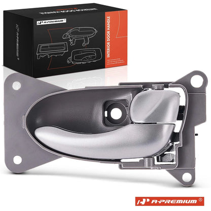 Right Interior Door Handle for Nissan Altima (2002–2005) Silver Gray