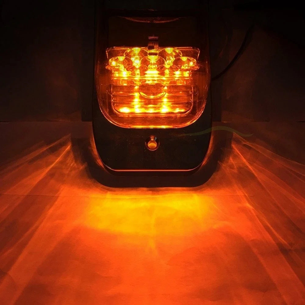 Amber LED Side Marker Lights (2X) for Peterbilt Freightliner Western Star