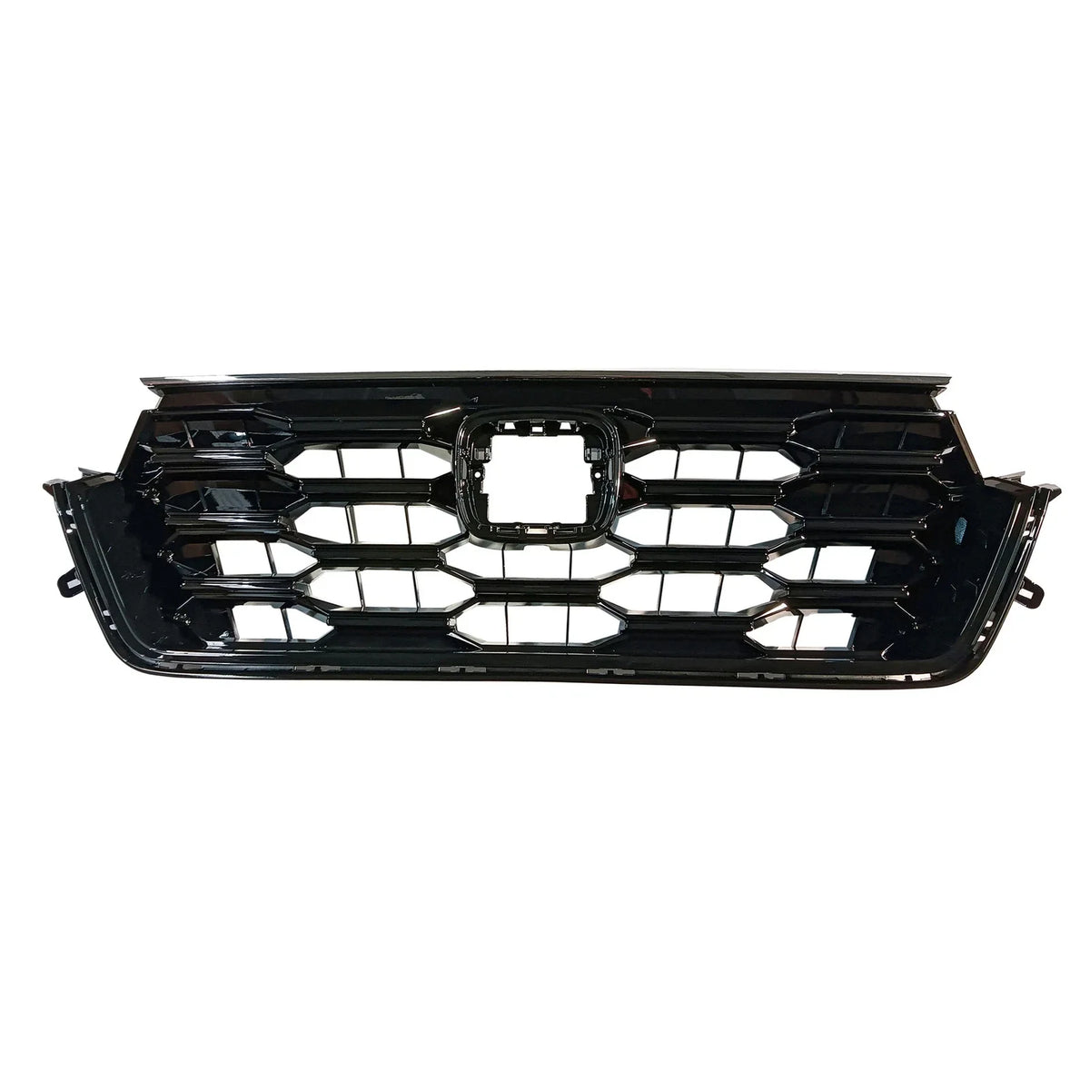 Gloss Black Honeycomb Front Upper Grille for Honda CRV (2023–2024)