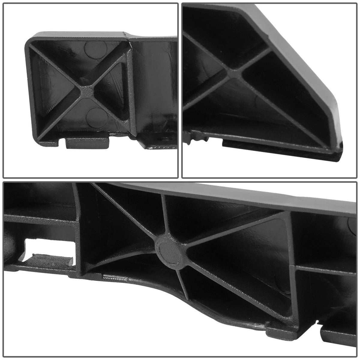 Front Bumper Bracket for Dodge Journey (2009–2020) - Passenger Right, Black
