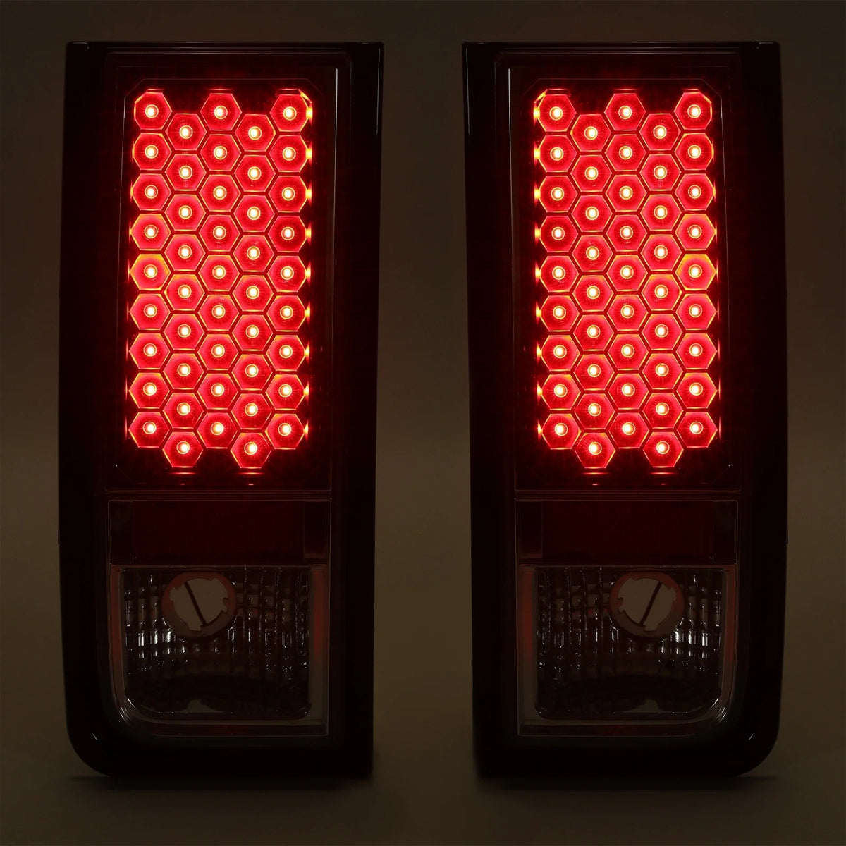Full LED Tail Light Pair for Hummer H2 2003–2009 - 2X