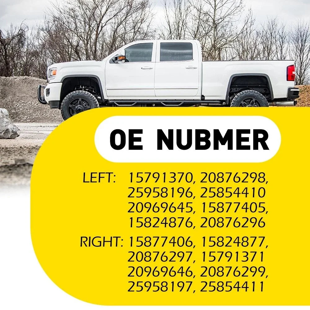 Front Lower Door Hinge Set for 2007–2014 GMC Yukon Suburban Chevy V