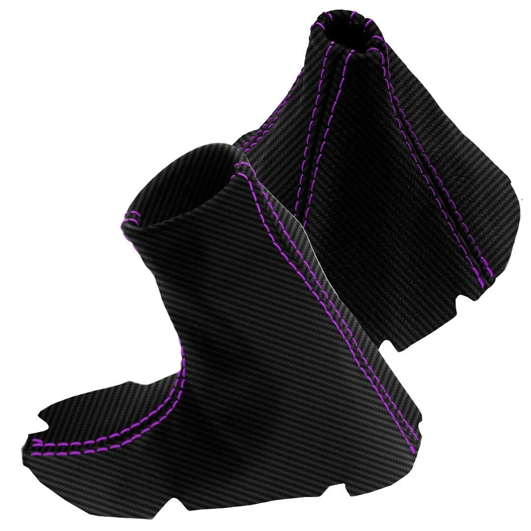 Manual Shift & E Brake Boot for Dodge Viper (2003–2006) Purple Stitch