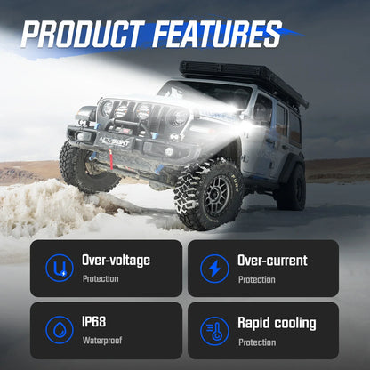 Off Road LED Light Pods 3" - Pair of 2