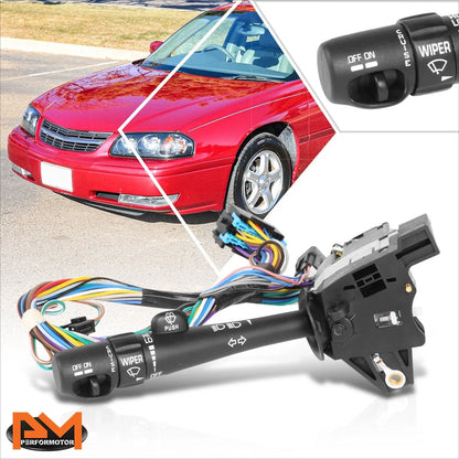 Wiper Switch with Headlight Dimmer & Cruise Control for Chevy Impala 2000-2005