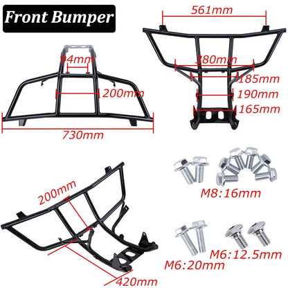 Front Carrier Rack + Bumper for Honda TRX 250 (2005–2024)