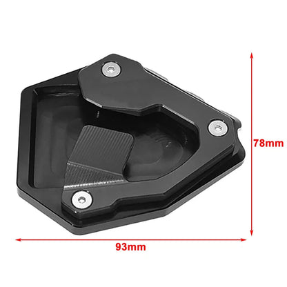 Side Stand Enlarge Kickstand Pad Red for Honda NT 1100 (2021–2023)
