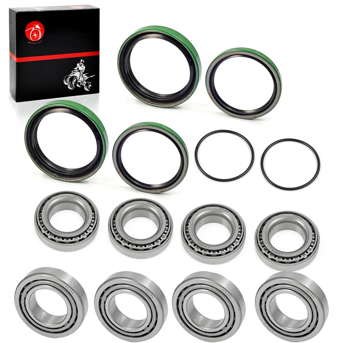Front Bearings and Seals Set for Polaris Sportsman Xpedition 1996-2006