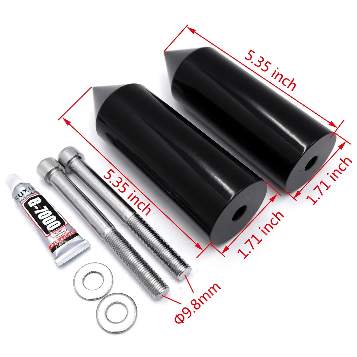 Frame Sliders Extended Spike for Honda CBR600 (1991–1998)