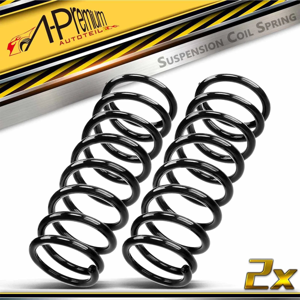 2X Rear Side Coil Springs for Honda Accord (2013–2017)
