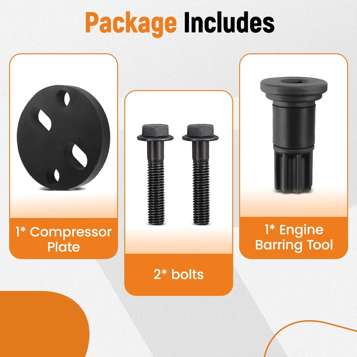 Gear Puller for Injection Pump + Engine Barring Tool for Dodge Cummins