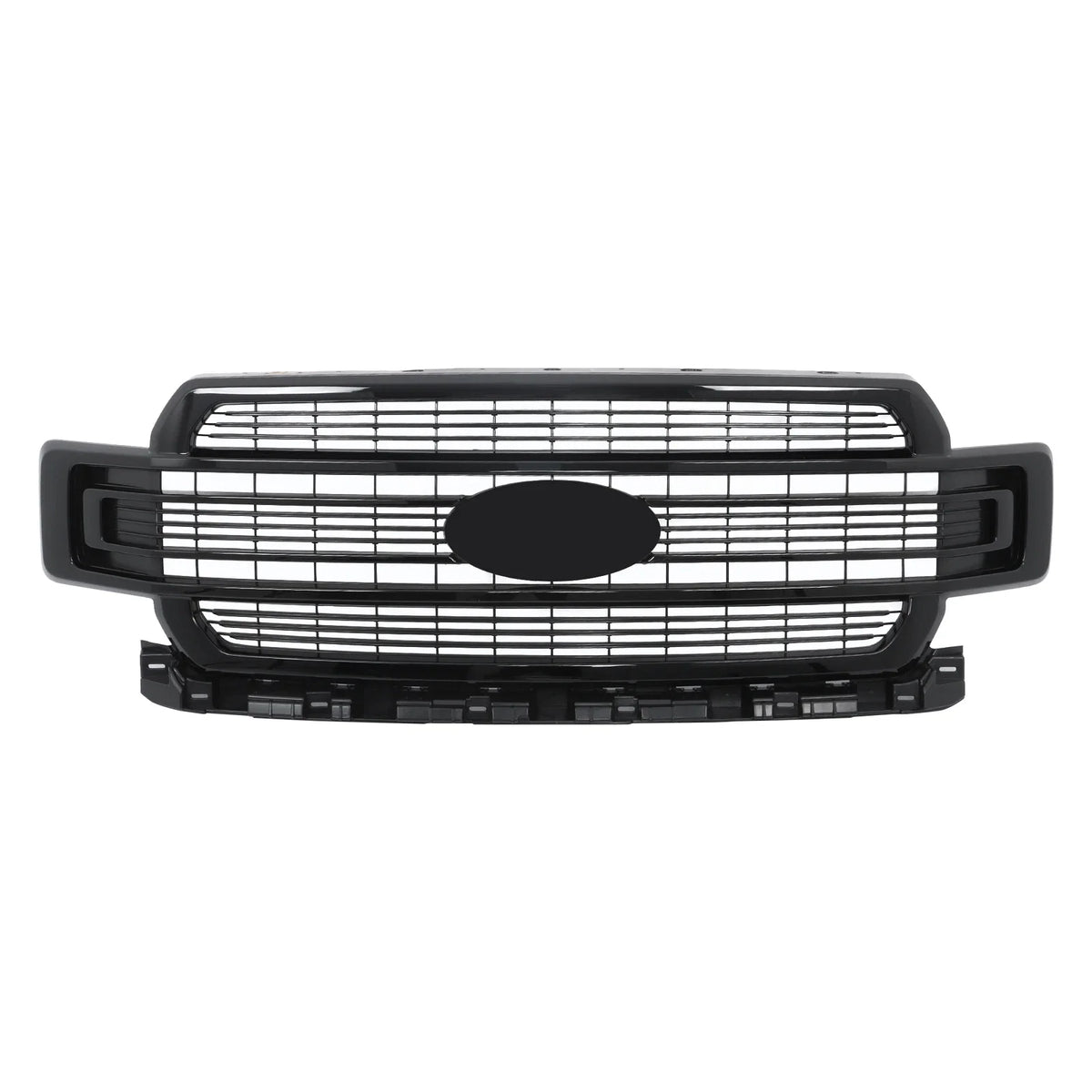 2018-2020 Ford F-150 Gloss Black Front Grille Replacement