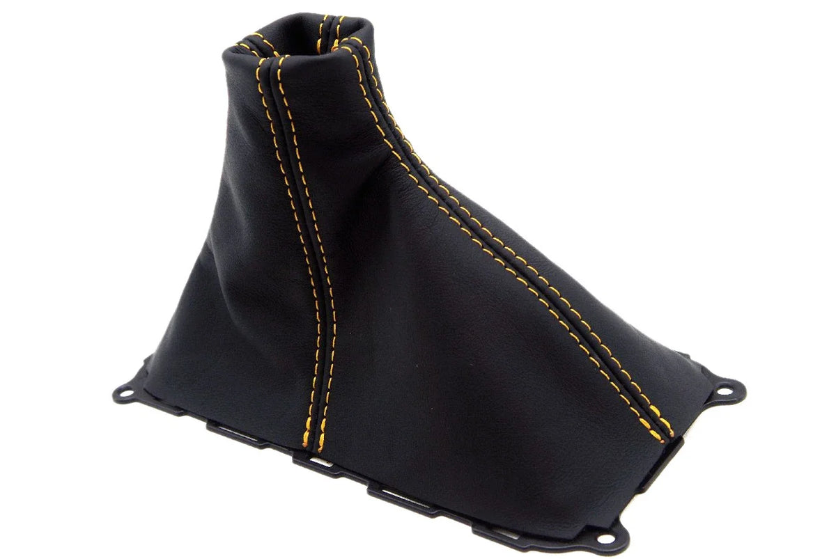 Manual Shift Boot Cover for Mustang GT (2010–2014) Yellow Stitch