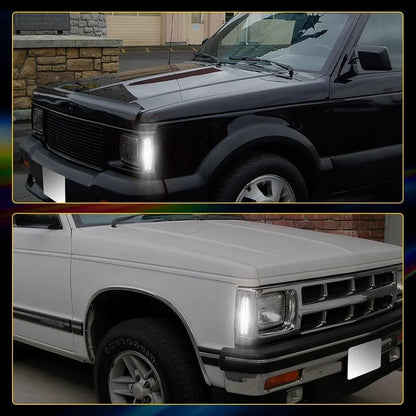Side Corner Marker Lights (Smoked Lens) for GMC Jimmy & Chevy S10 1982-2004