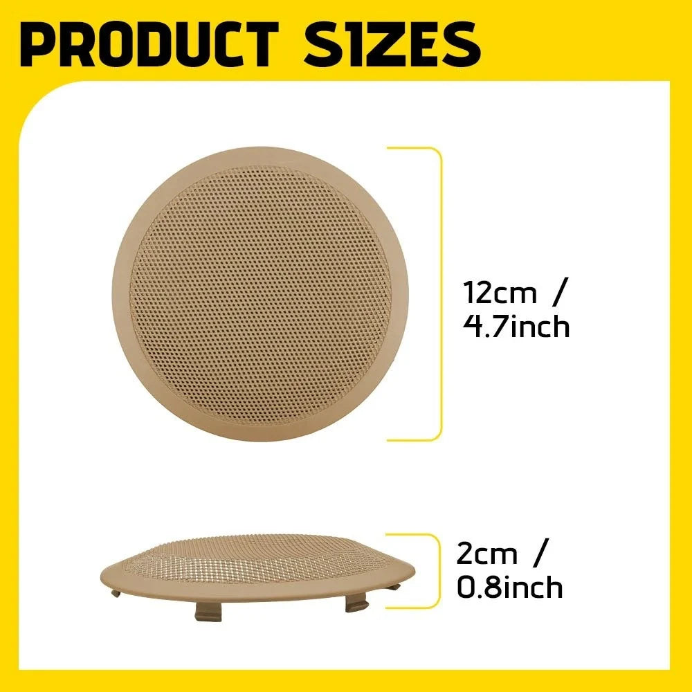 Front Door Speaker Cover Beige for E90 BMW 3 Series 2006-2013 51417144563