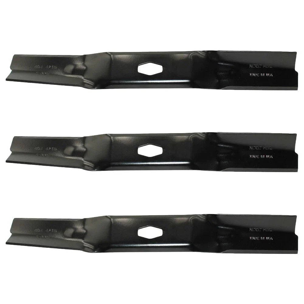 3 Mower Blades 742P05086-L for Cub Cadet 54" Cut Deck (14AQA3CM010)