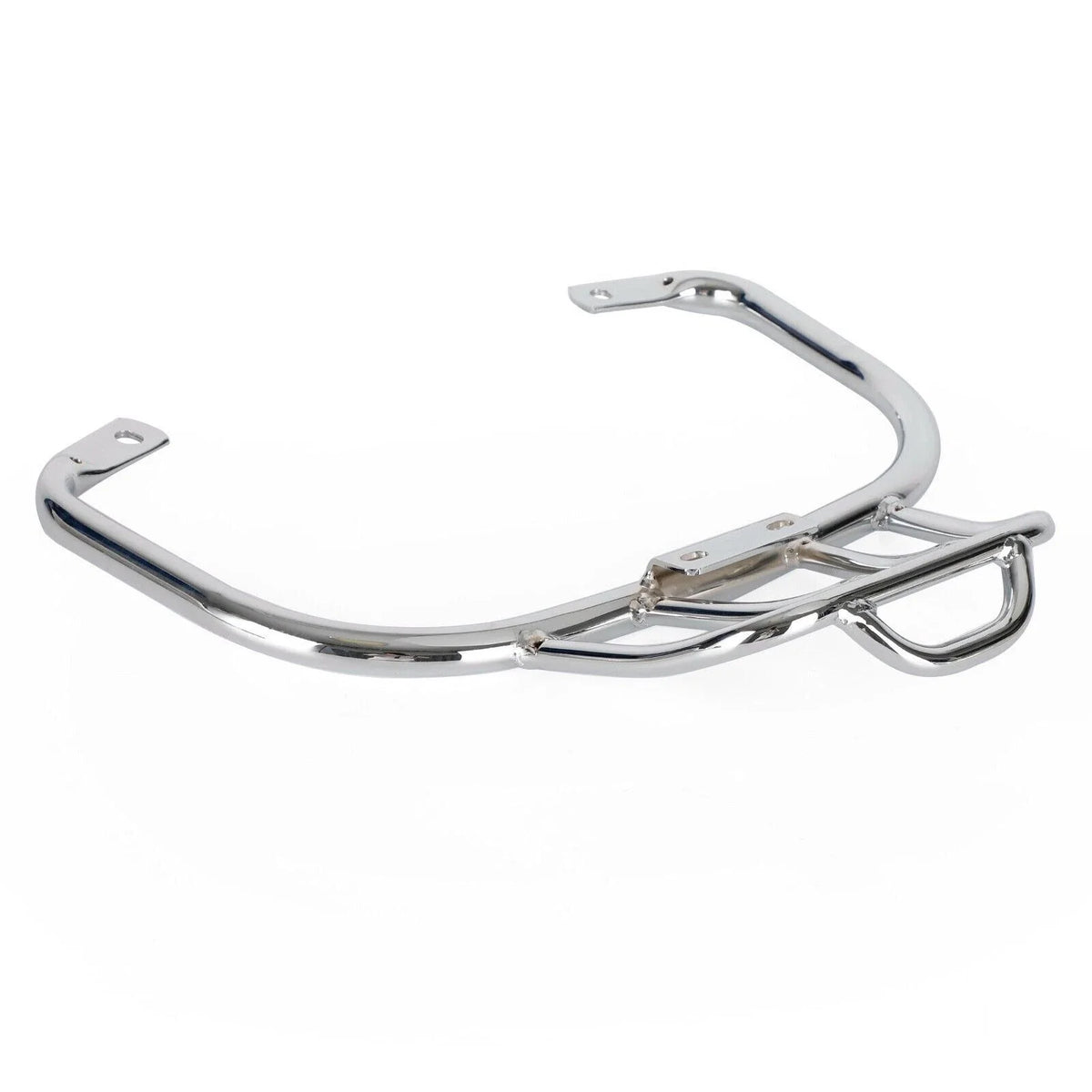 Chrome Sloped Rear Rack Carrier Pannier for Vespa GTS250 GTS300 GTV300 (2008–2022)