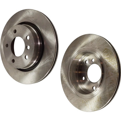 Rear Disc Brake Rotors compatible with BMW 325i, 323i (2001–2005)