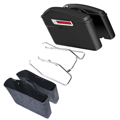 Saddlebag Bracket Conversion for Harley Dyna Low Rider 08-17