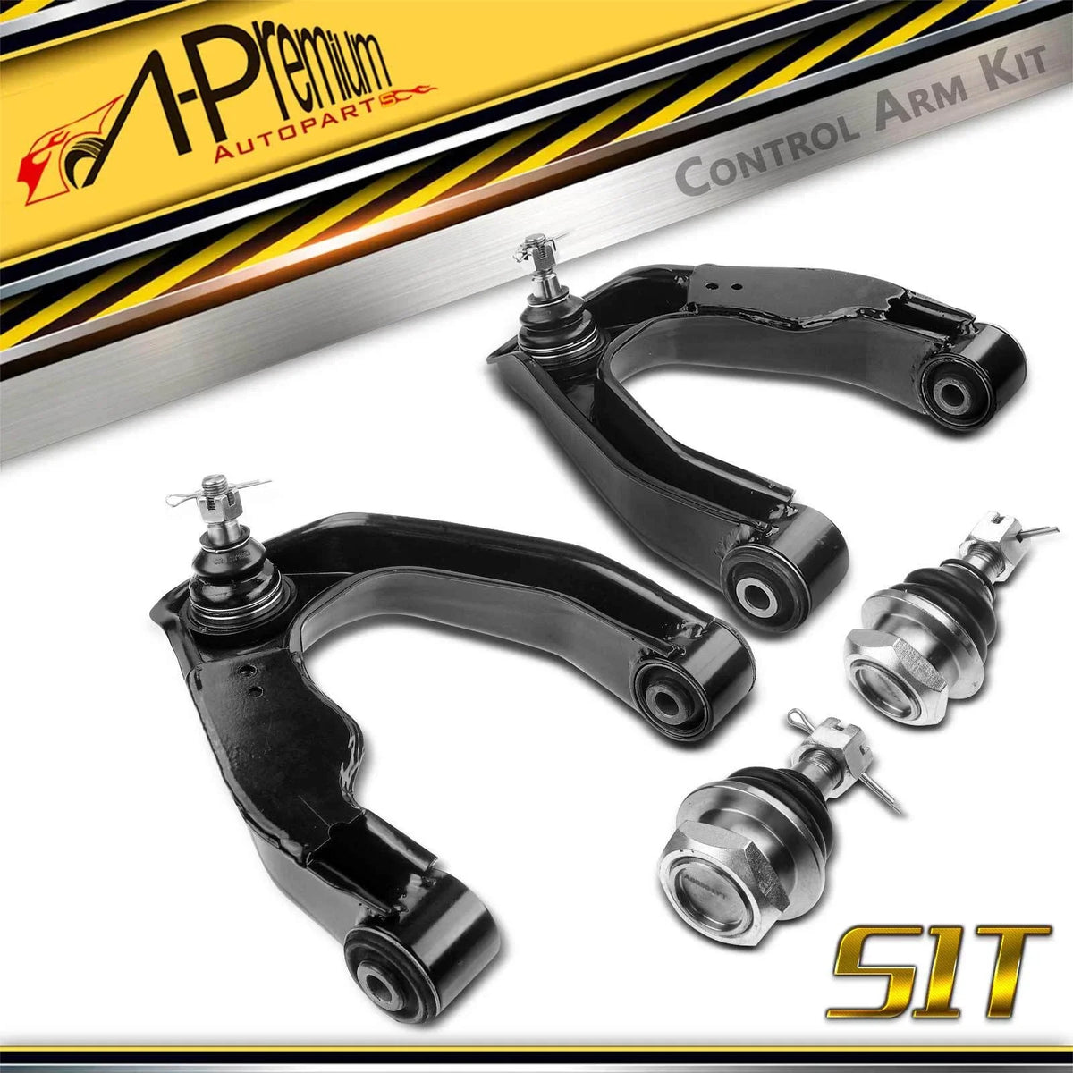 Set of 4 Front Control Arm Ball Joints for Nissan Xterra Frontier (2000–2004)
