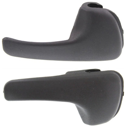 Door Handle Set of 2 for Volkswagen Passat (1994–1997) Front/Rear Black
