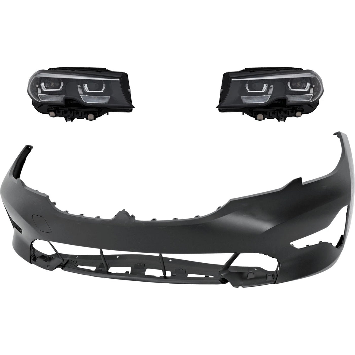 Headlight Set for BMW 330i xDrive (2017–2020) - Driver & Passenger Side