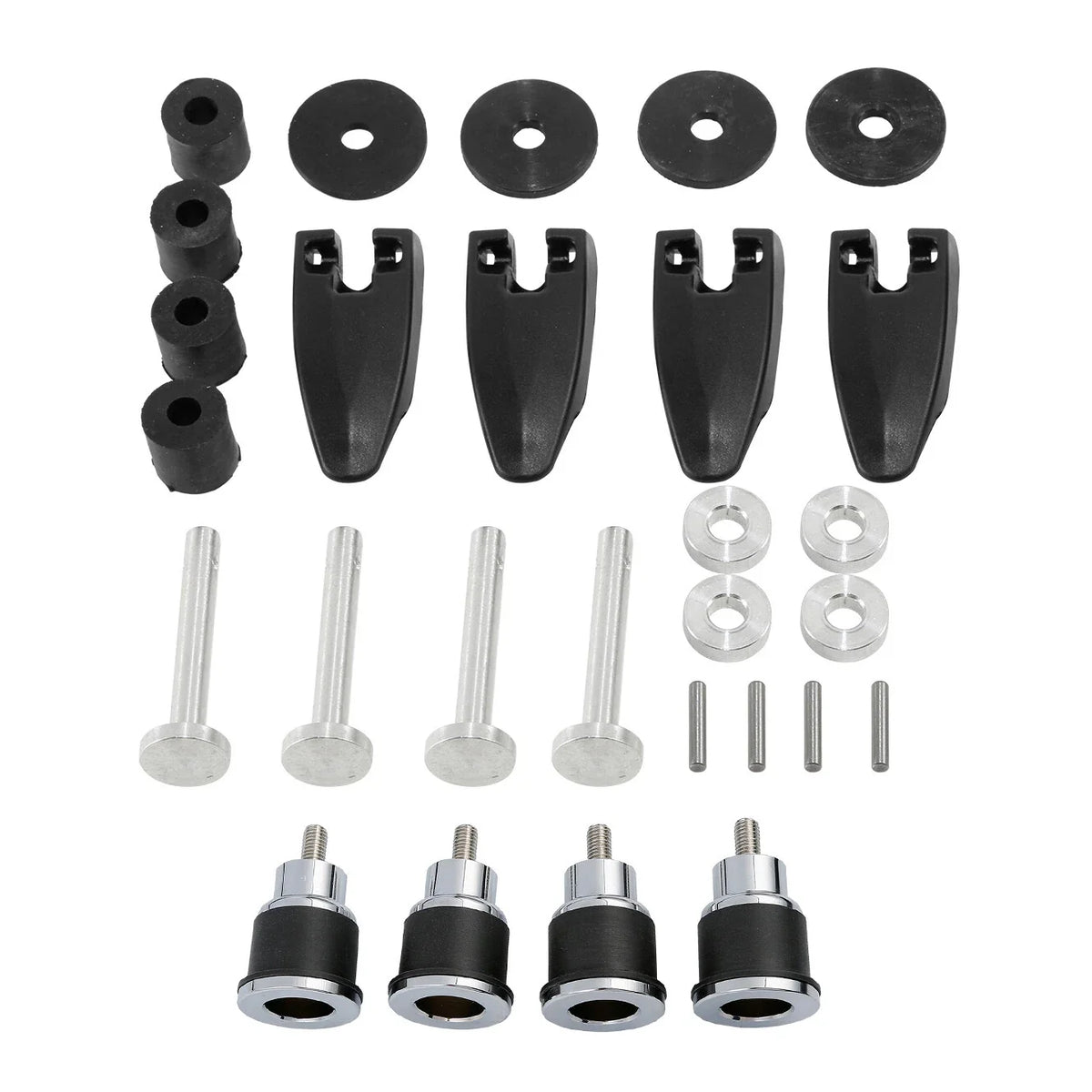Backrest Spool Mounting Kit & Quick Release for Indian Chieftain (2016–2024)