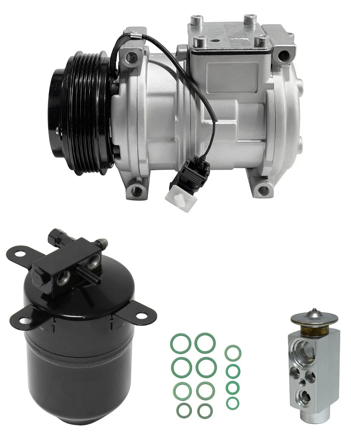 AC Compressor Kit Replacement for BMW 740iL 4.4L (1993–1994)