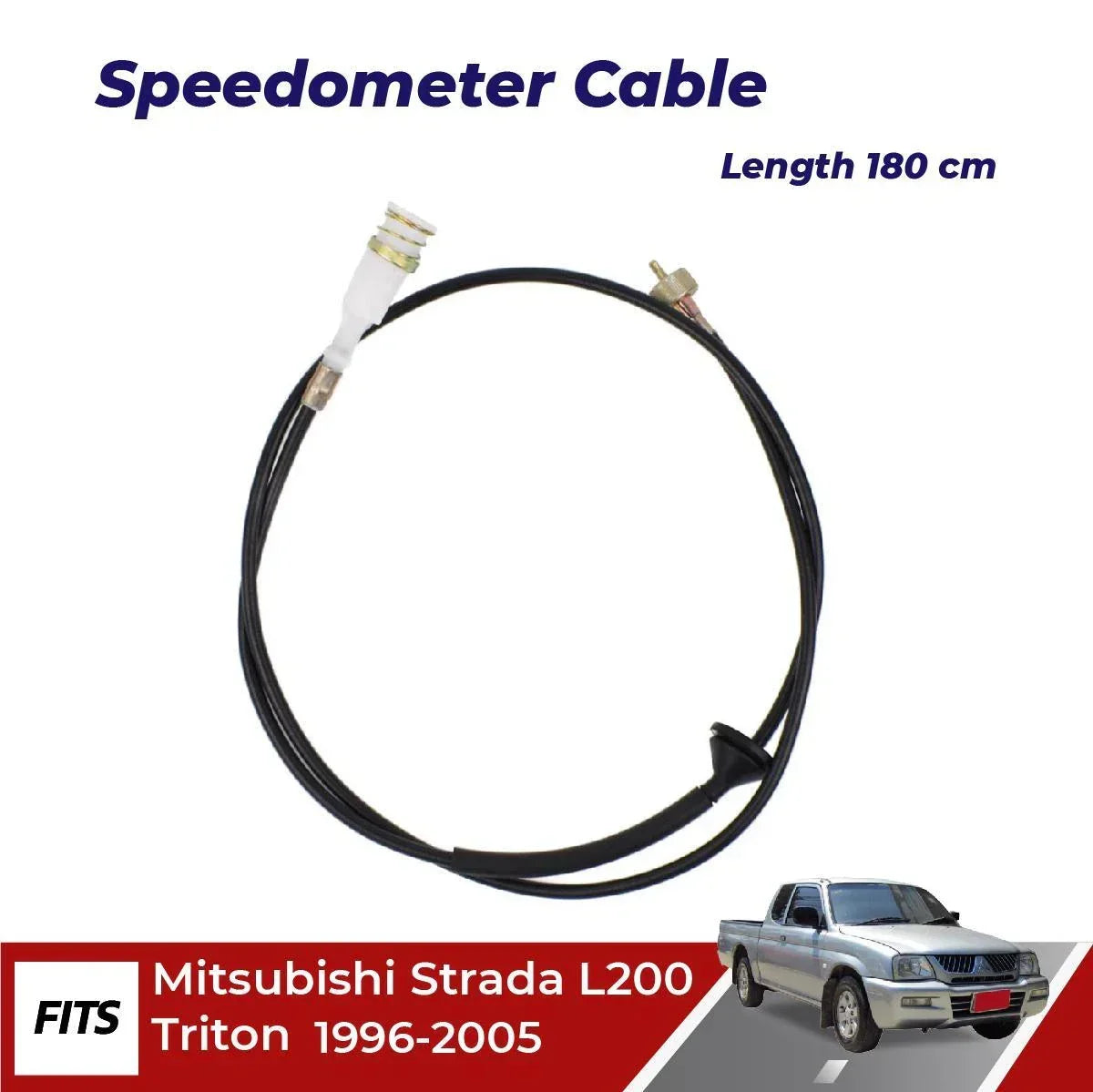 Speedometer Cable 2WD for Mitsubishi L200 Strada 2.5 Pickup 1996-2005