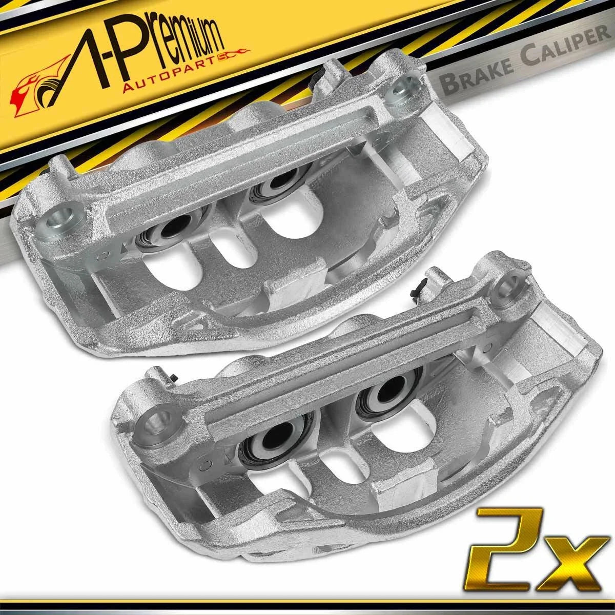 Pair Rear Brake Calipers for Ford E-350 Super Duty (2008–2019, 2021–2025)