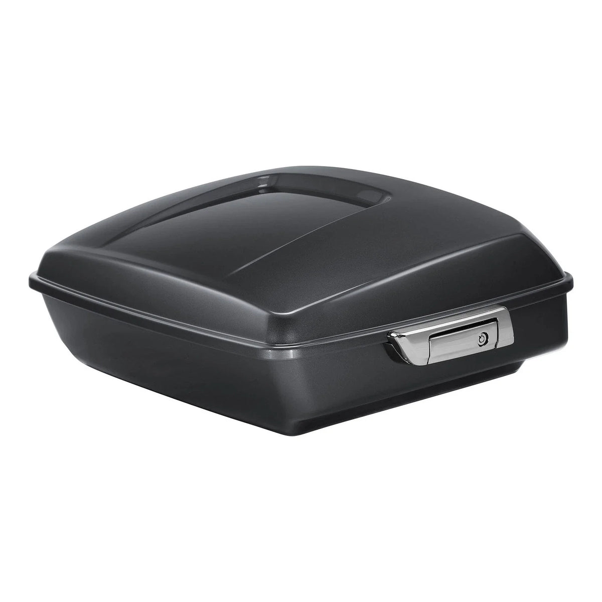 Gauntlet Gray Metallic Chopped Trunk for 2014-2025 Harley Street Glide