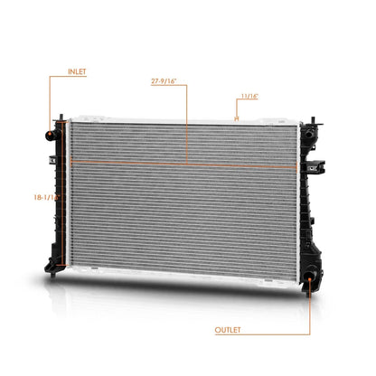 Aluminum Cooling Radiator DPI-13040 for Escape/Tribute/Mariner (2008–2012)